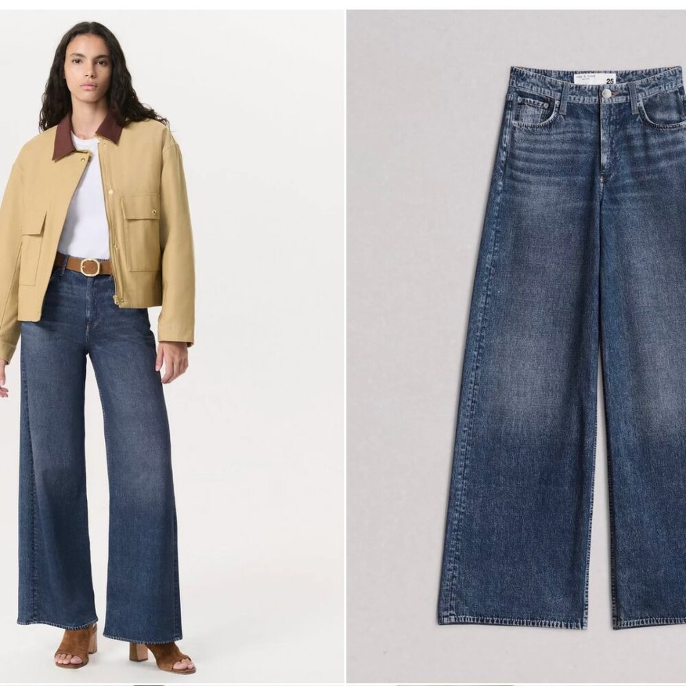 Rag and bone Miramar Sofie Wide-leg - Kimber Size 25